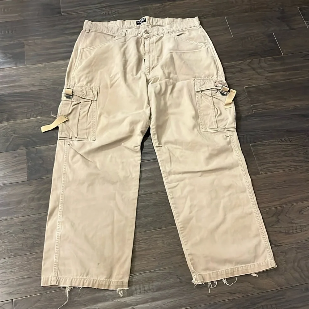 Polo Jeans Co Ralph Lauren RL Cargo Pants vintage Mens Size 38x32